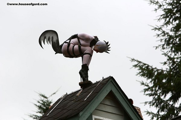 A House of Gord bondage sculpture