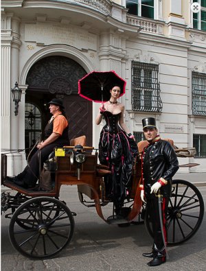Fetish carriage in Vienna