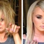 porn star before and after make up